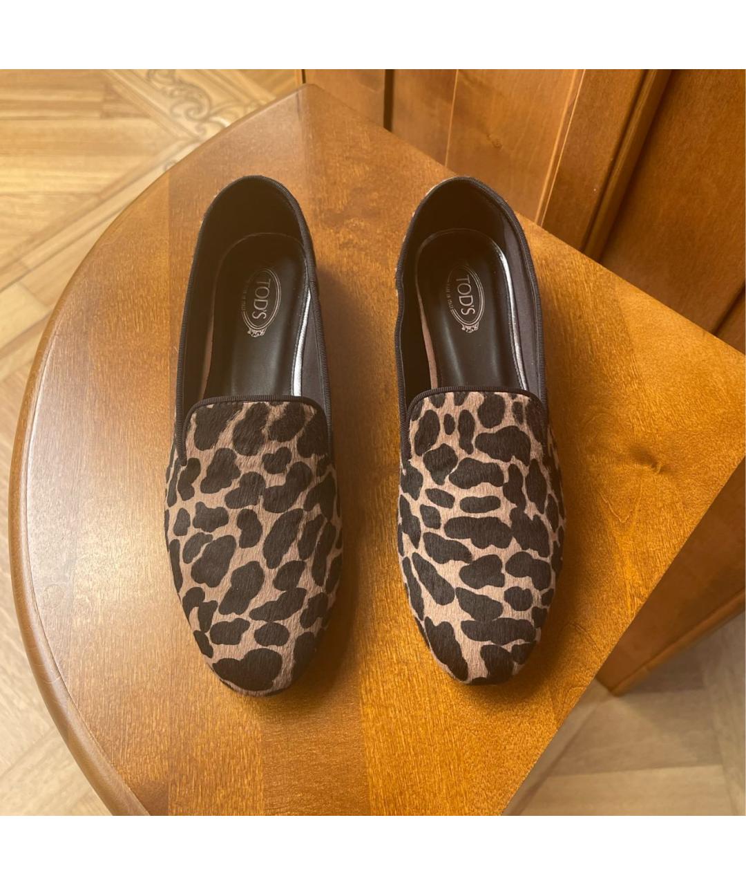 TOD'S Мульти кожаные лоферы, фото 2