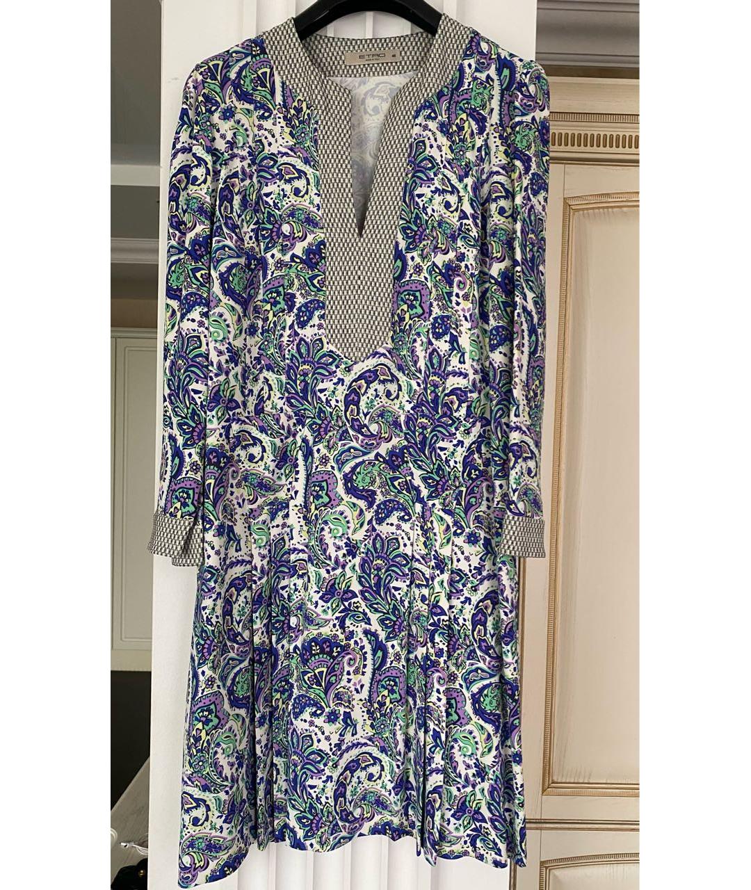 ETRO Мульти вискозное повседневное платье, фото 7