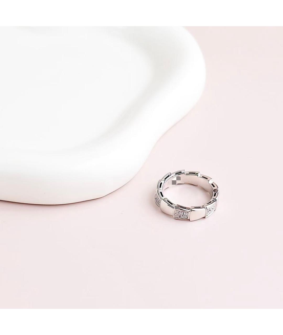 BVLGARI Кольцо из белого золота, фото 4