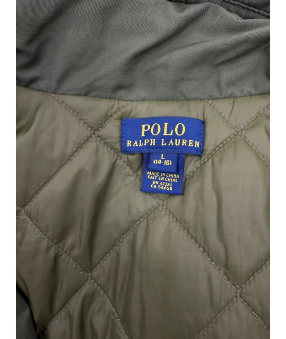 POLO RALPH LAUREN Хаки куртка, фото 3