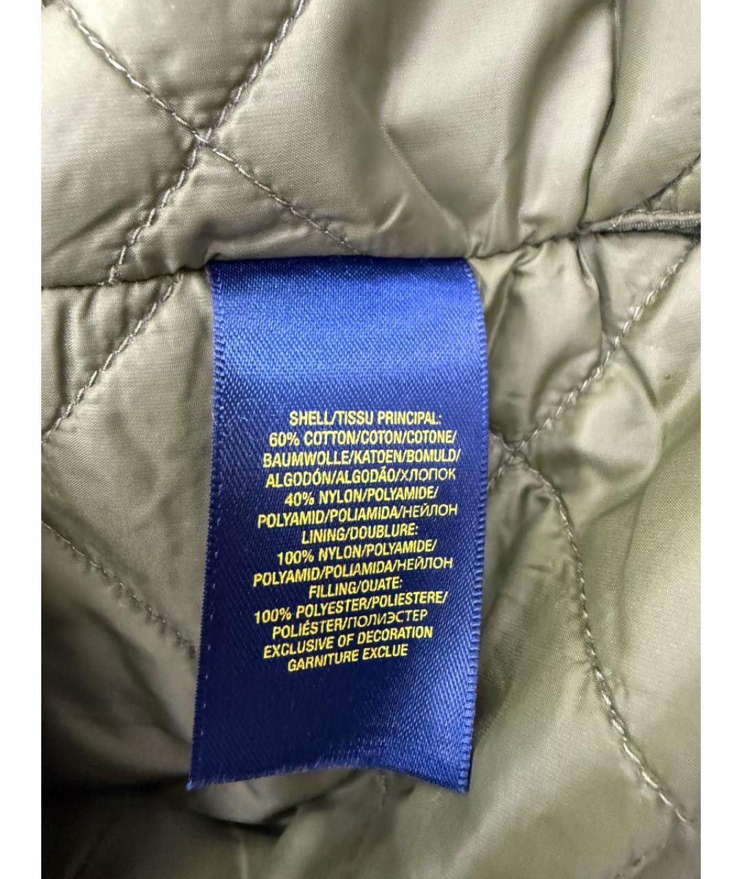 POLO RALPH LAUREN Хаки куртка, фото 4