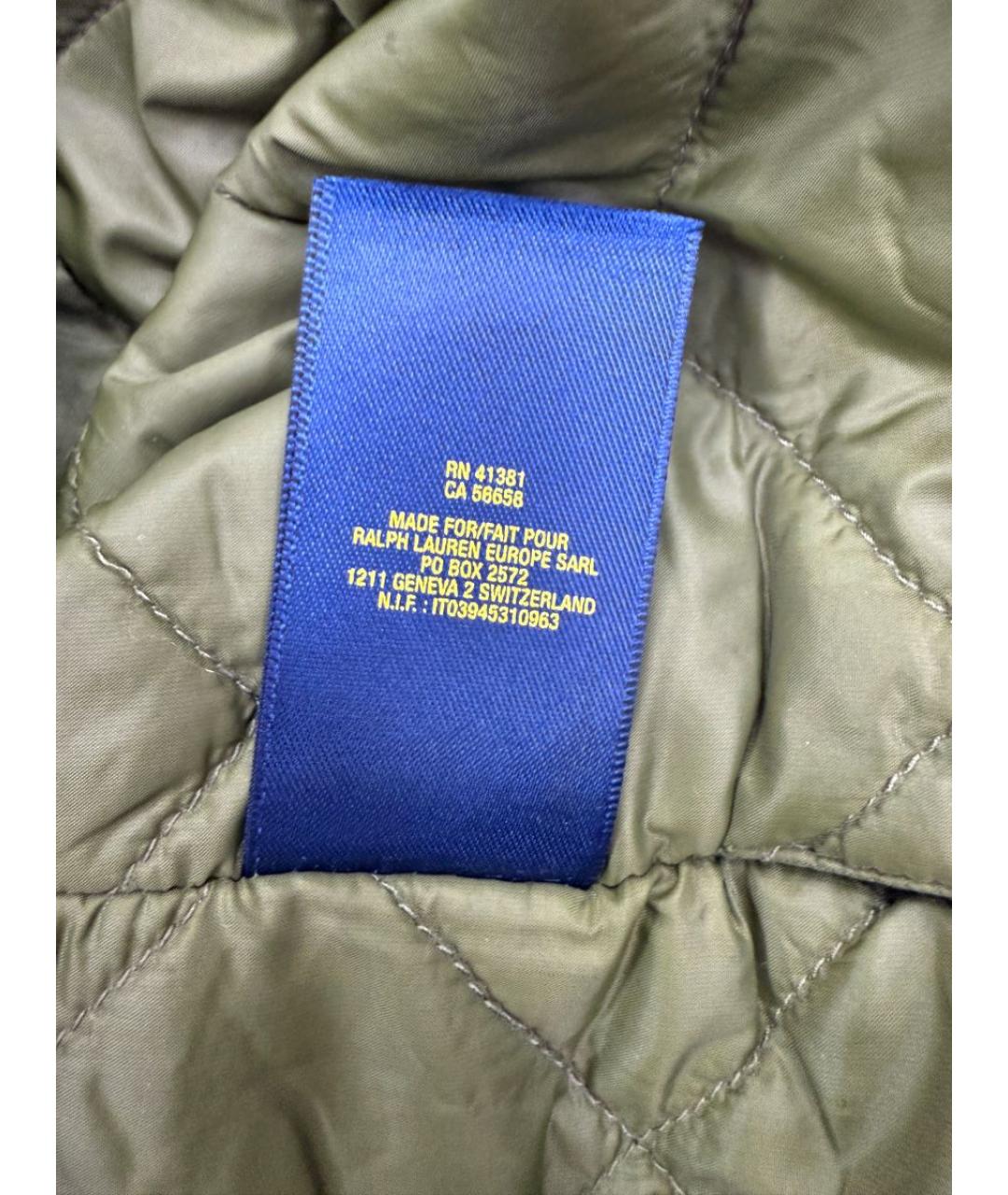 POLO RALPH LAUREN Хаки куртка, фото 5