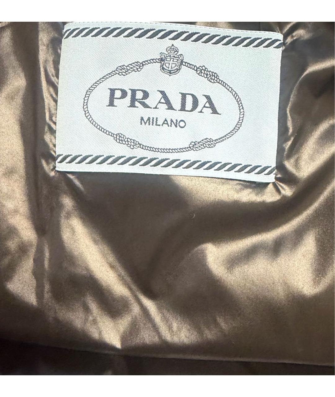 PRADA Черный пуховик, фото 5