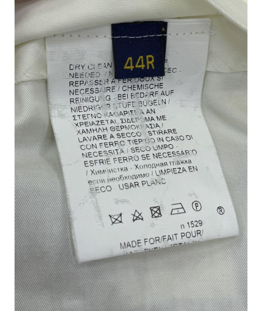 POLO RALPH LAUREN Синий классический костюм, фото 8