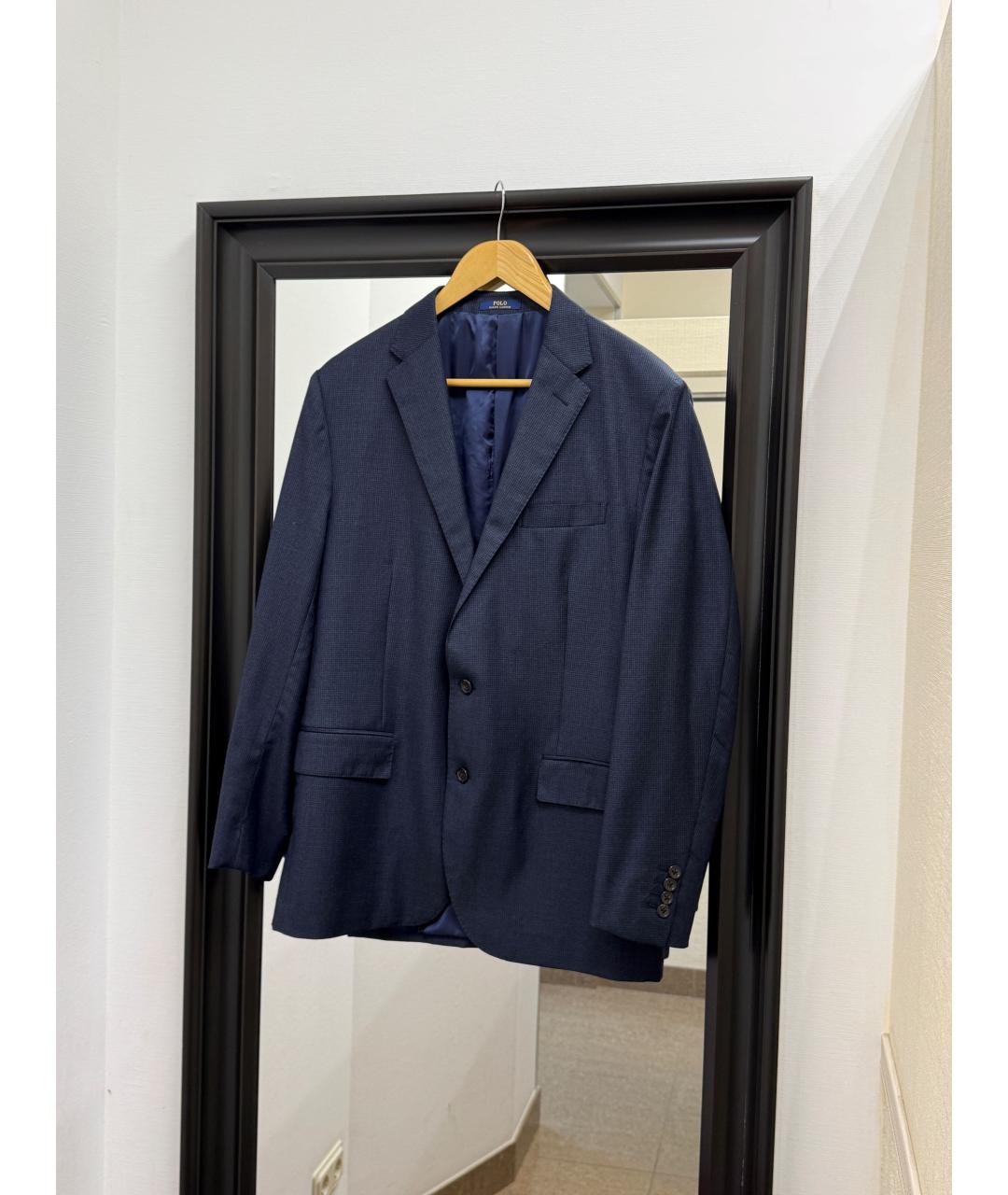 POLO RALPH LAUREN Синий классический костюм, фото 10