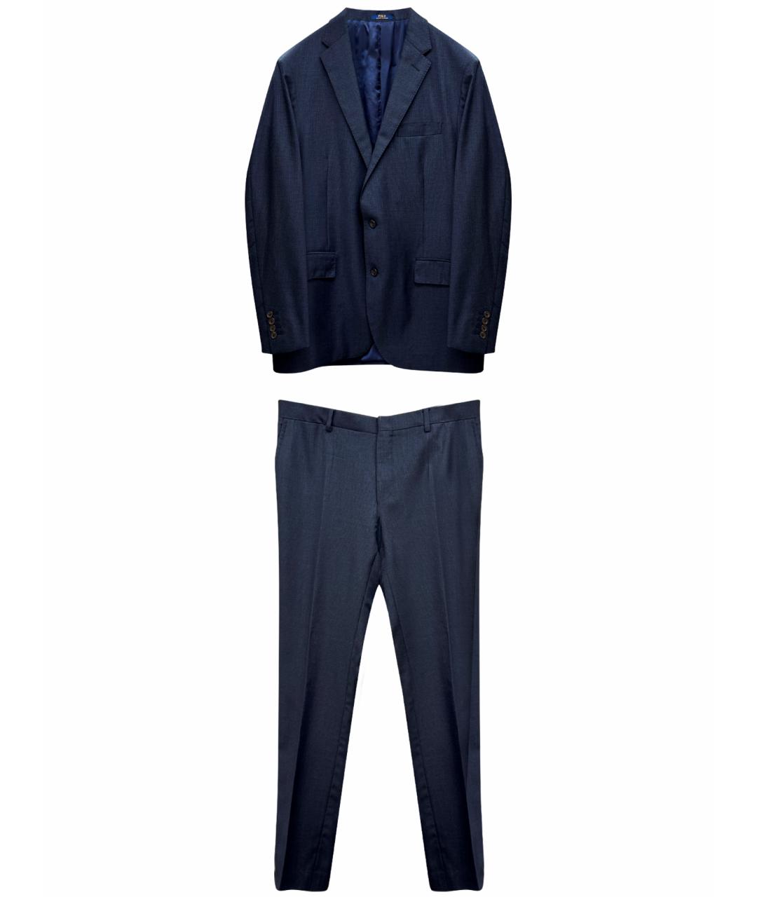 POLO RALPH LAUREN Синий классический костюм, фото 1