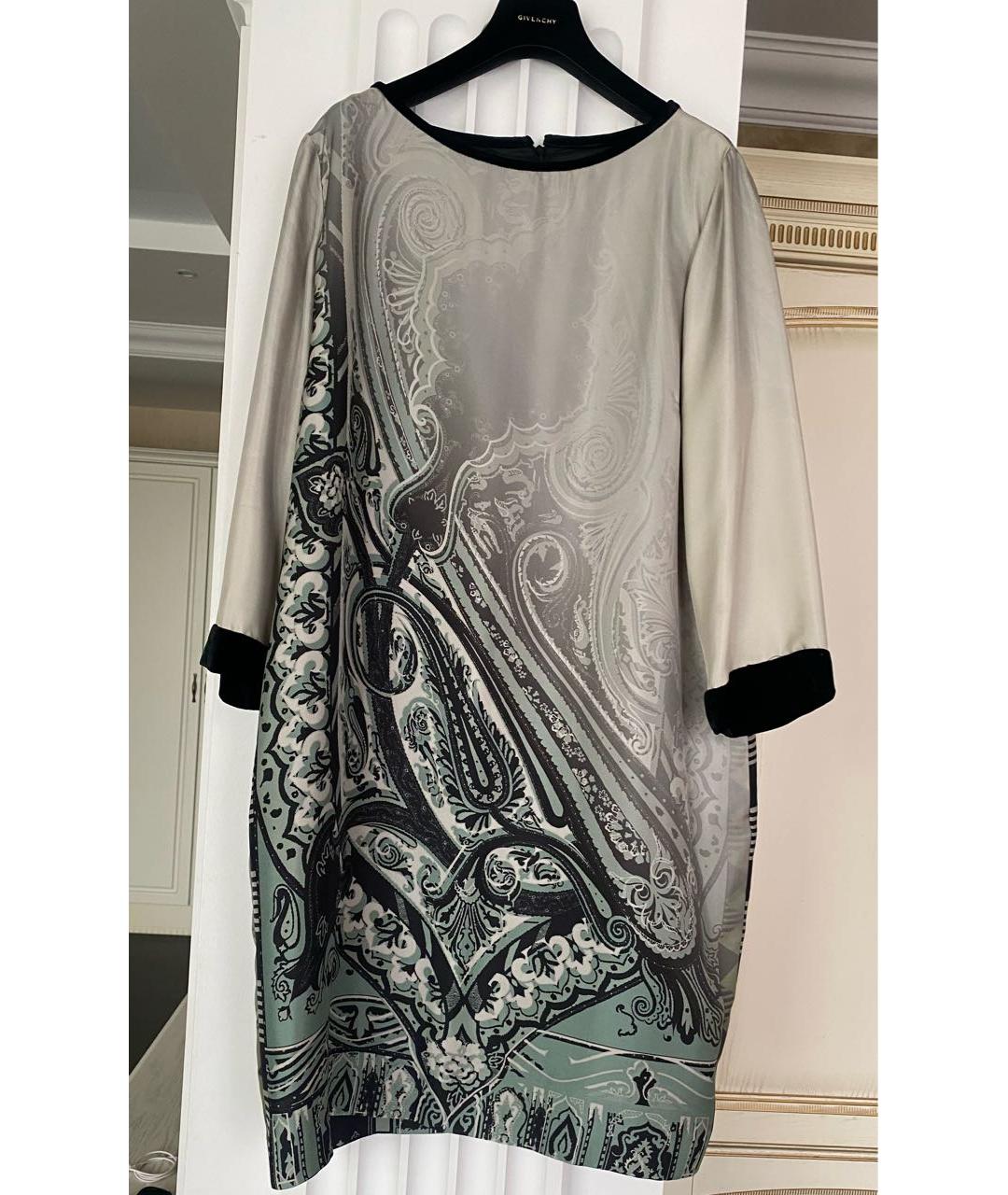 ETRO Шелковое повседневное платье, фото 6