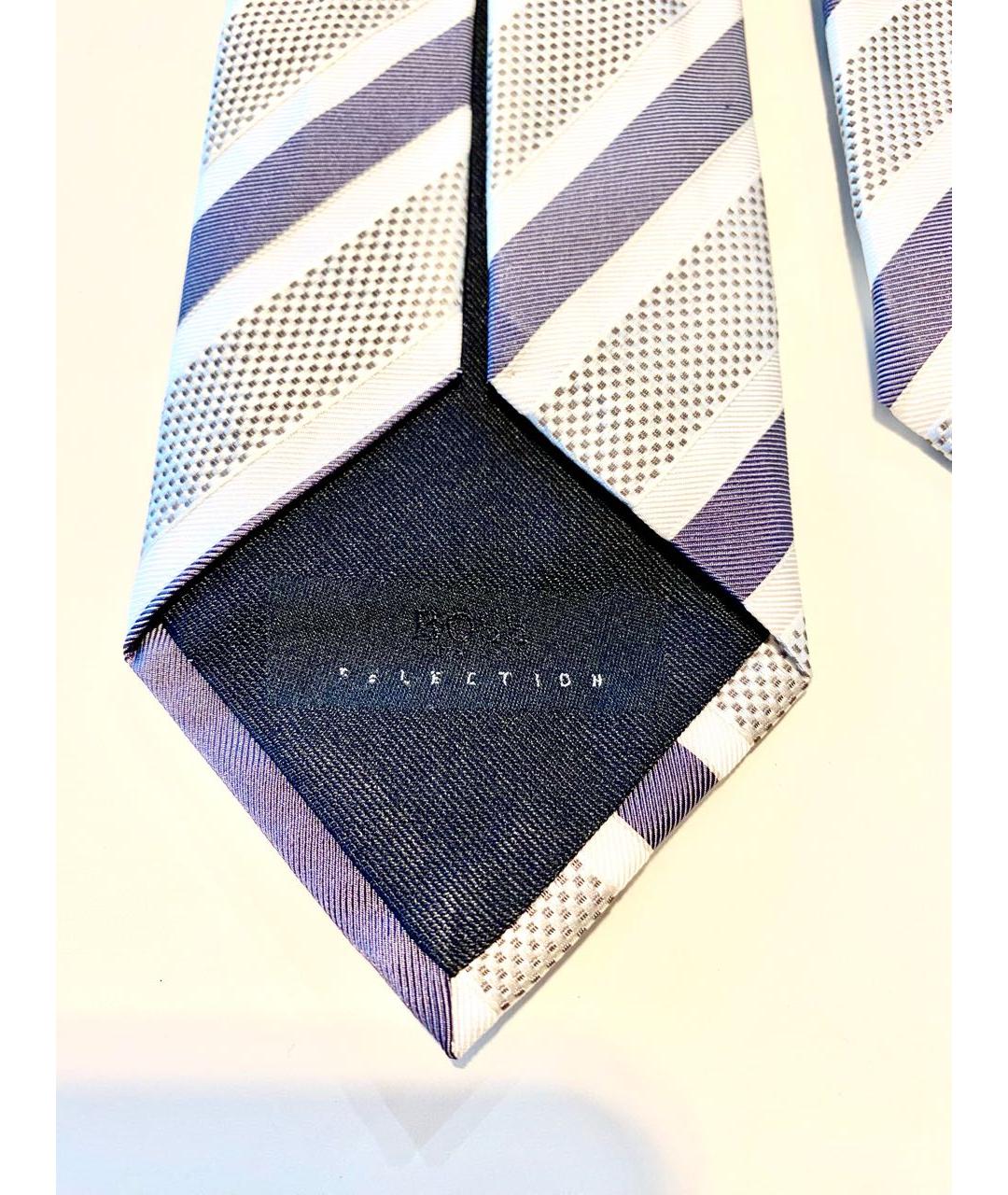 HUGO BOSS Мульти шелковый галстук, фото 5