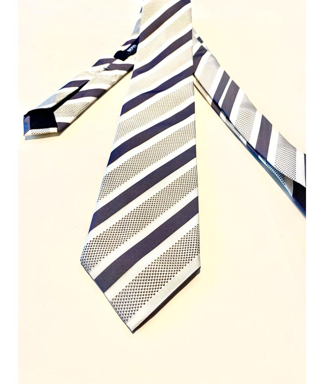 HUGO BOSS Мульти шелковый галстук, фото 6