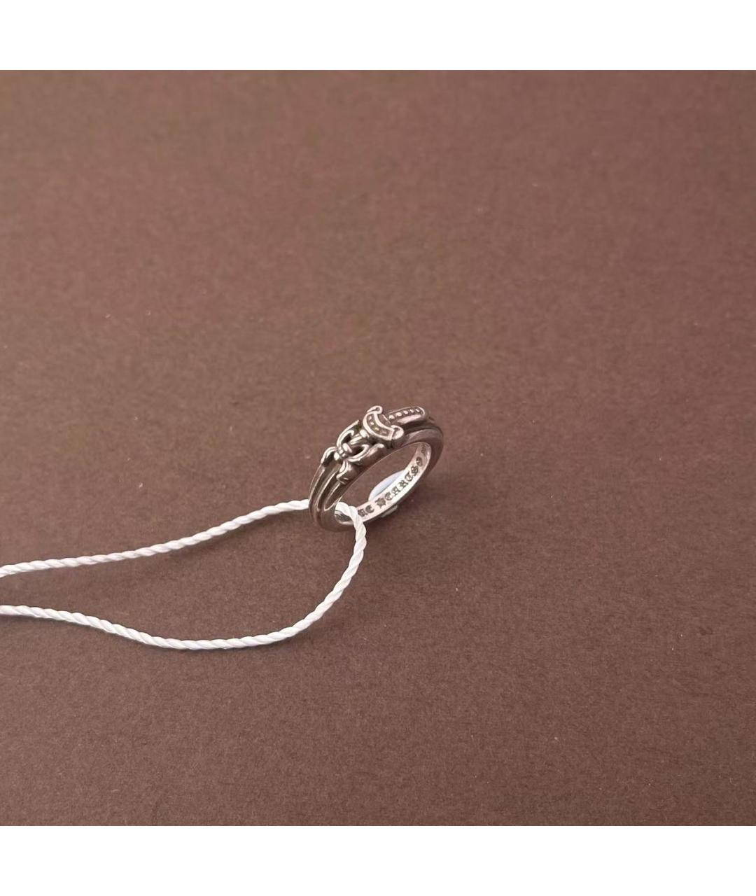CHROME HEARTS Серебряное серебряное кольцо, фото 3