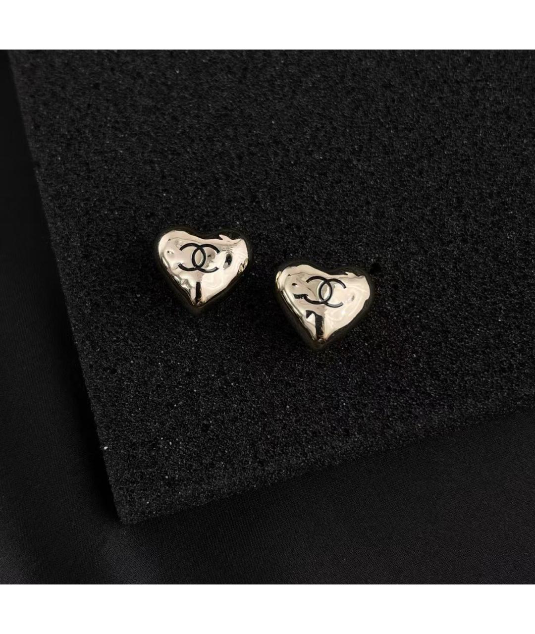 CHANEL Серебряные серебряные серьги, фото 2