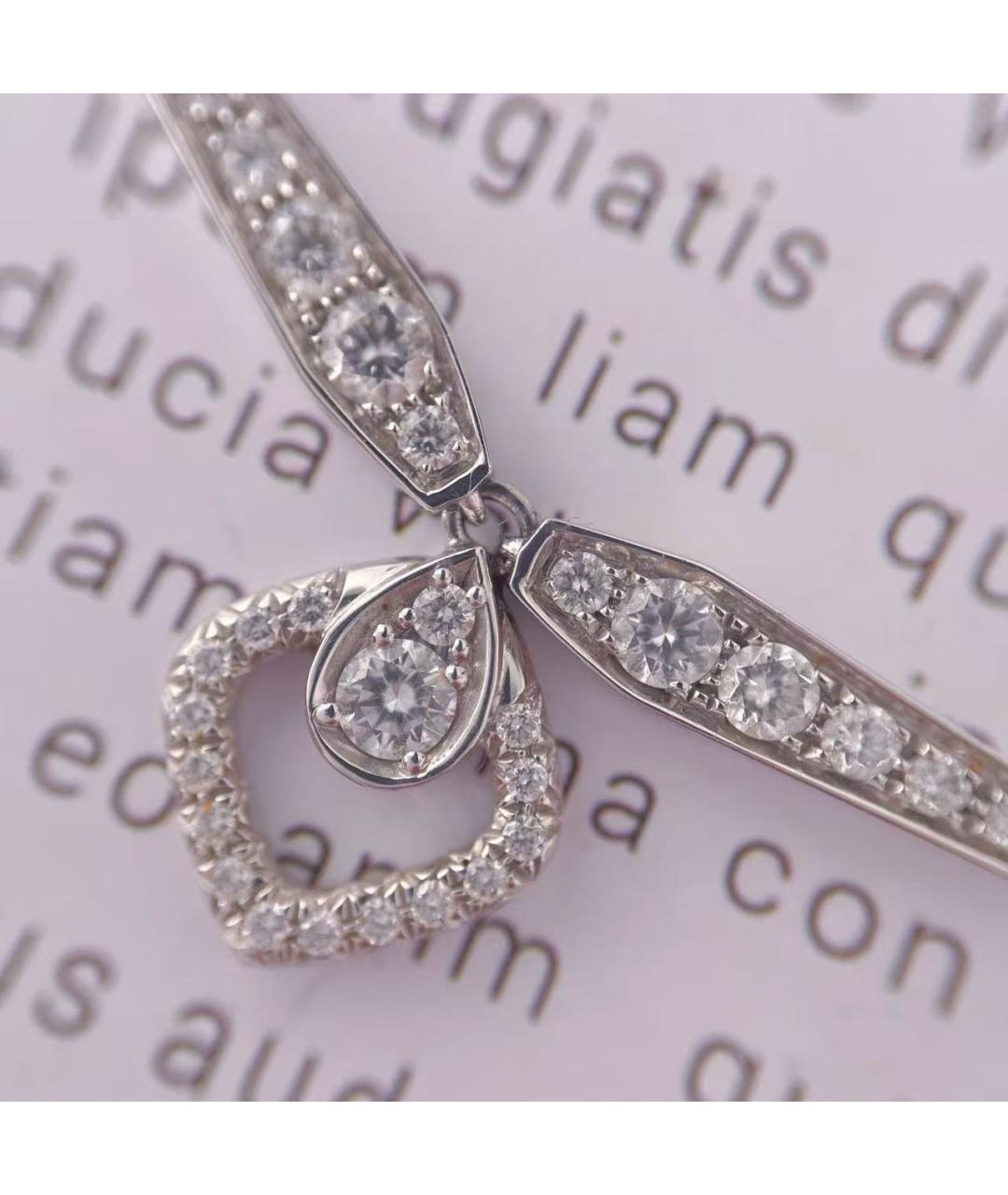 CHAUMET Серебряное колье из белого золота, фото 7