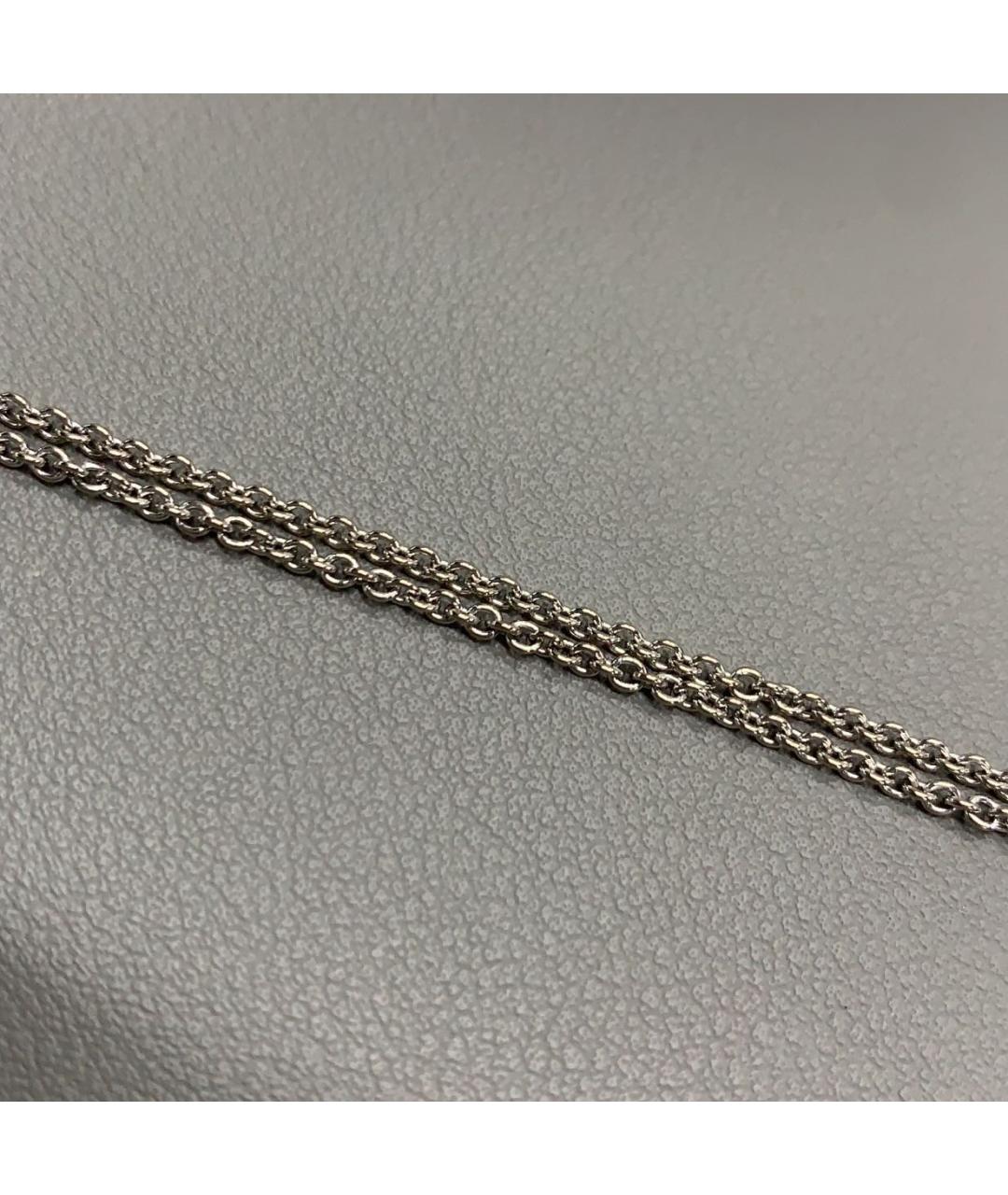BVLGARI Серебряное колье из белого золота, фото 4