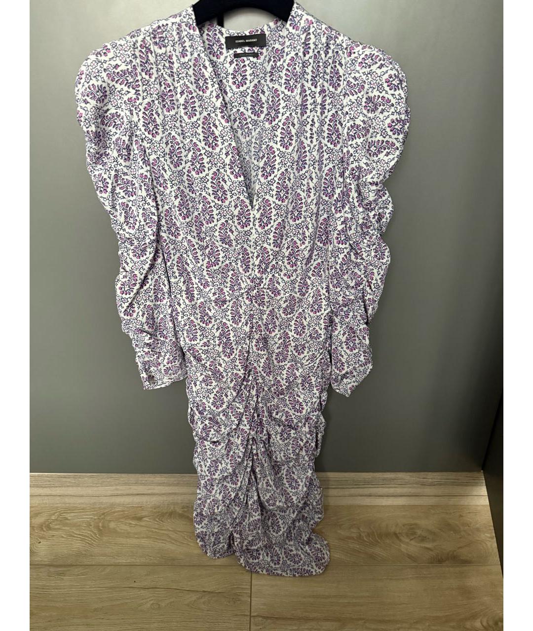 ISABEL MARANT Мульти вискозное повседневное платье, фото 3