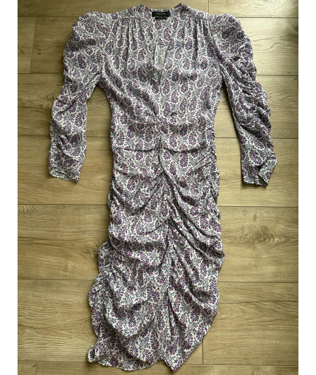 ISABEL MARANT Мульти вискозное повседневное платье, фото 4