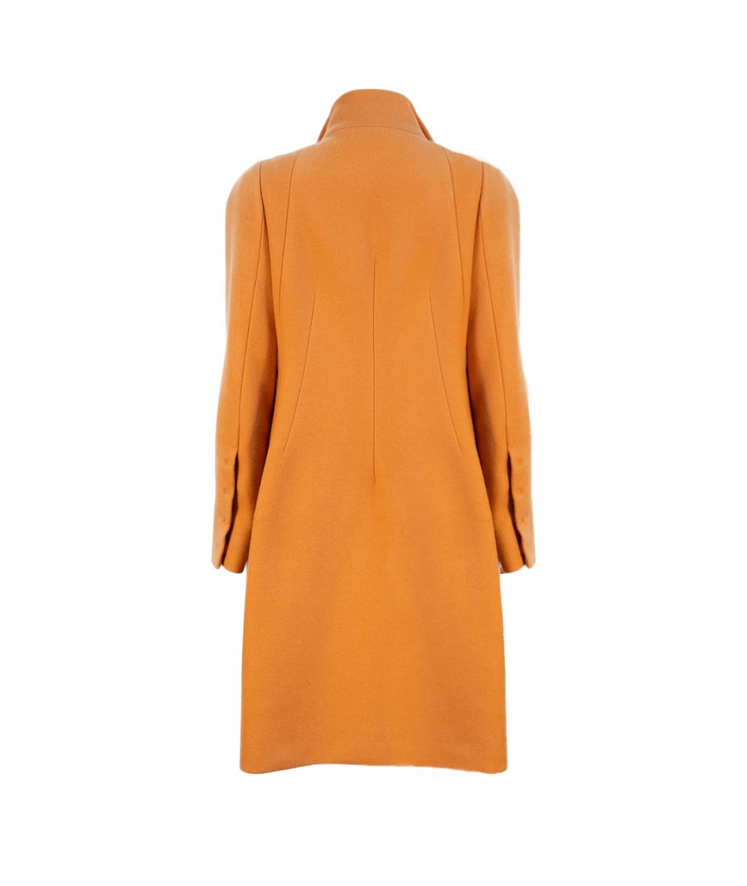 SONIA RYKIEL Оранжевое шерстяное пальто, фото 2