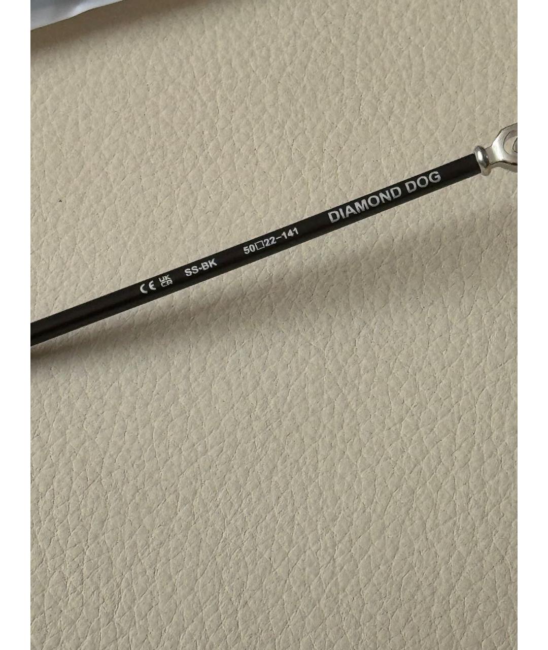CHROME HEARTS Голубые металлические солнцезащитные очки, фото 8