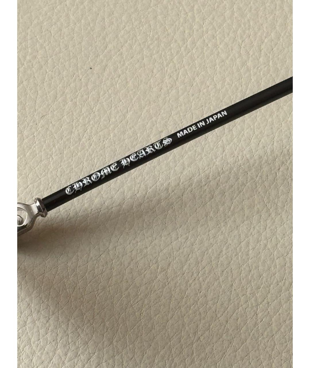 CHROME HEARTS Голубые металлические солнцезащитные очки, фото 6