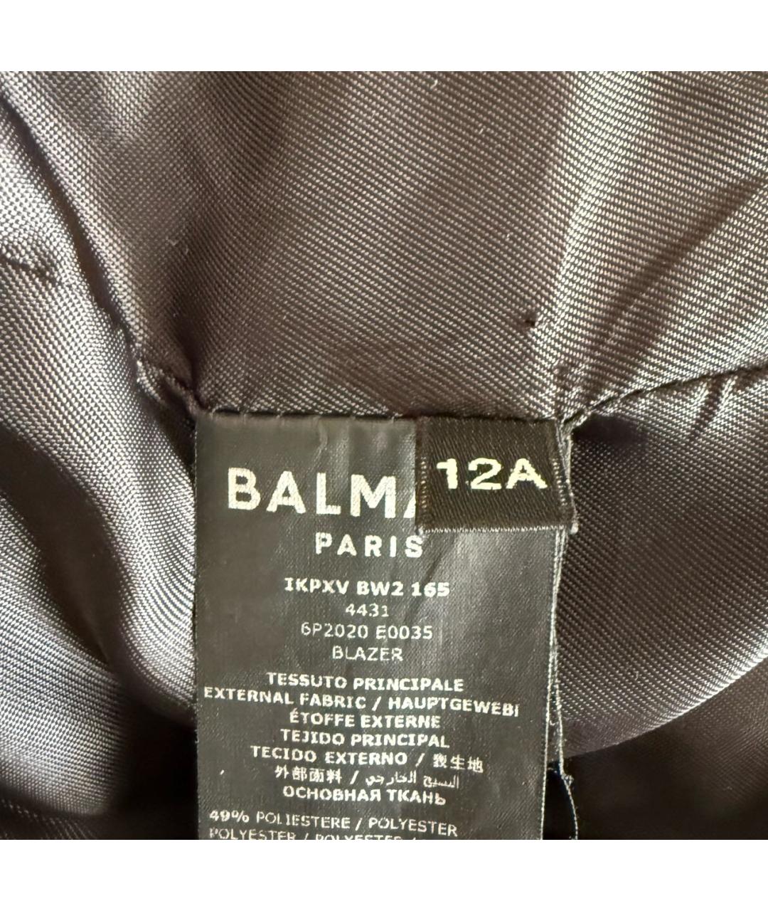 BALMAIN Черный жакет / жилет, фото 4