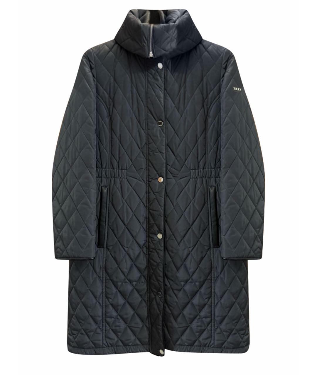 DKNY Антрацитовая полиэстеровая куртка, фото 1