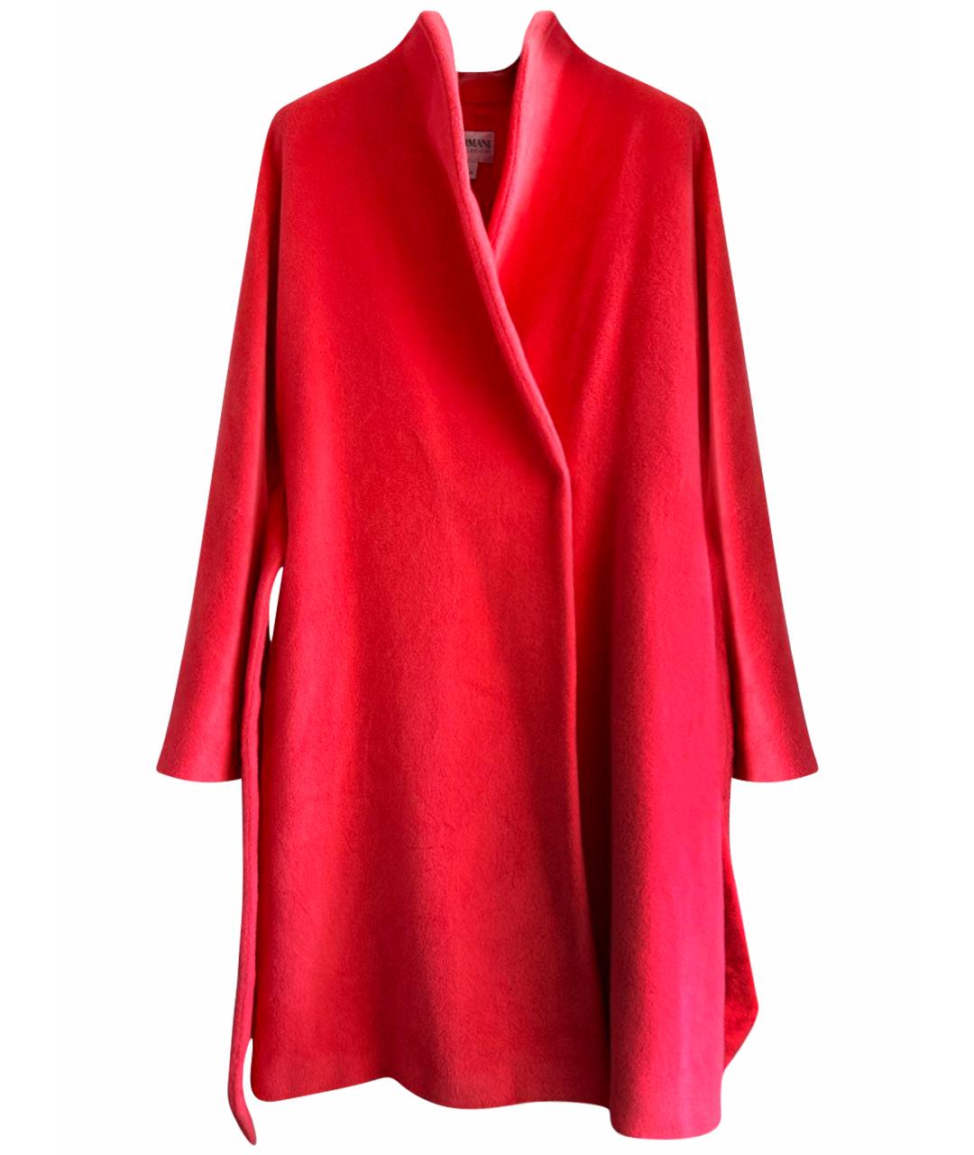 ARMANI COLLEZIONI Коралловое пальто, фото 1