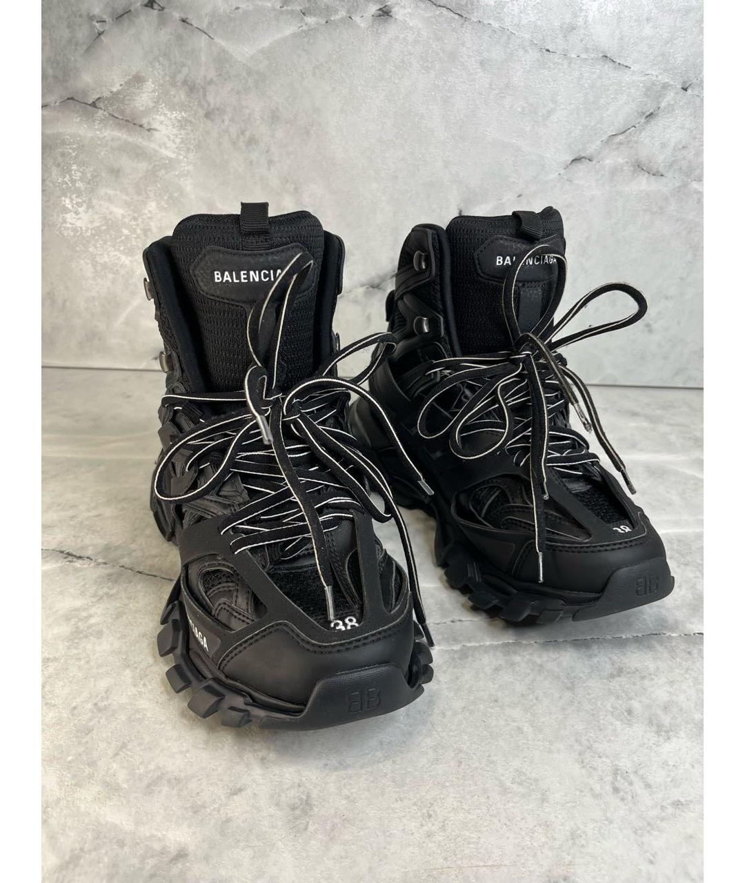 BALENCIAGA Черные кроссовки, фото 3