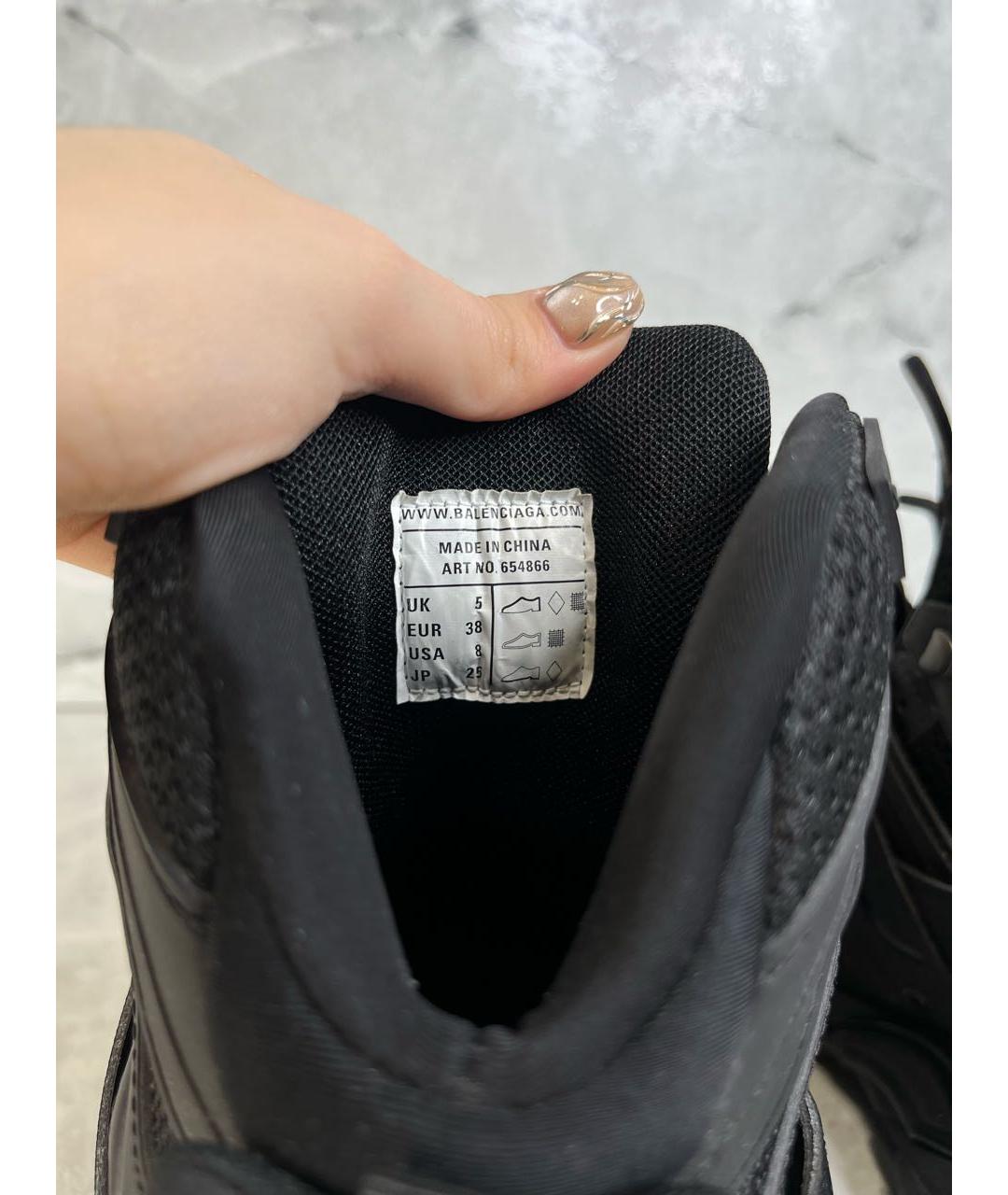 BALENCIAGA Черные кроссовки, фото 8