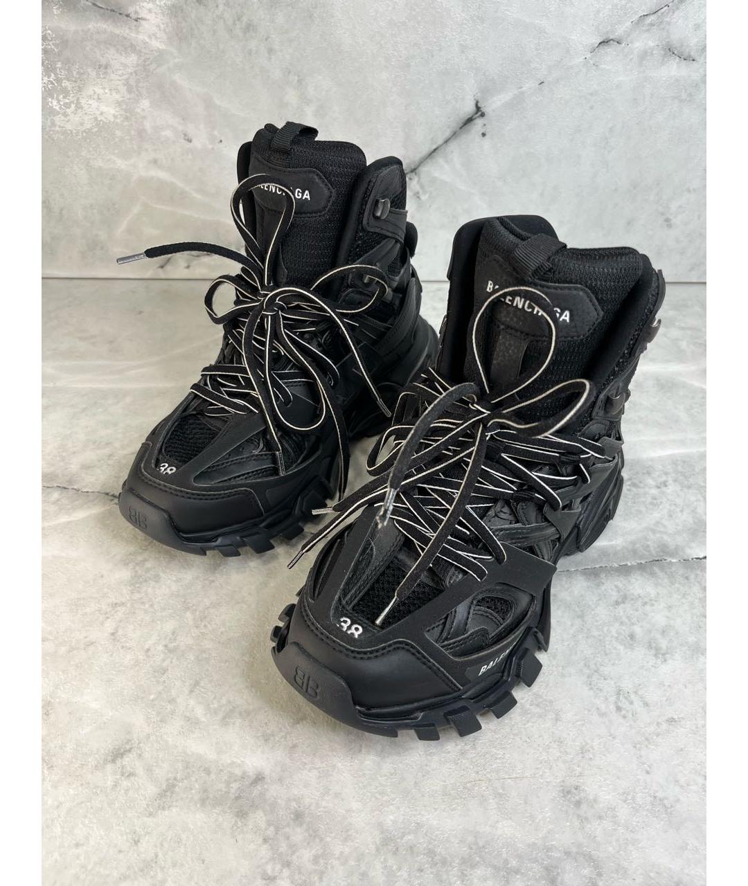 BALENCIAGA Черные кроссовки, фото 4