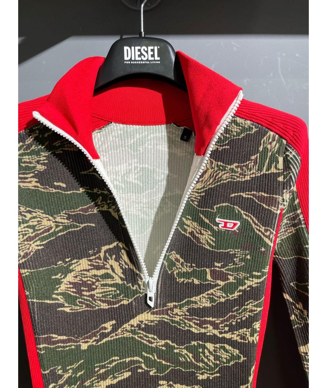 DIESEL Мульти вискозное повседневное платье, фото 4