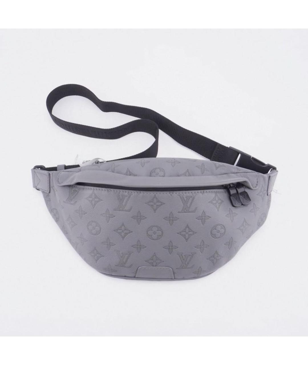 LOUIS VUITTON Серая поясная сумка, фото 7