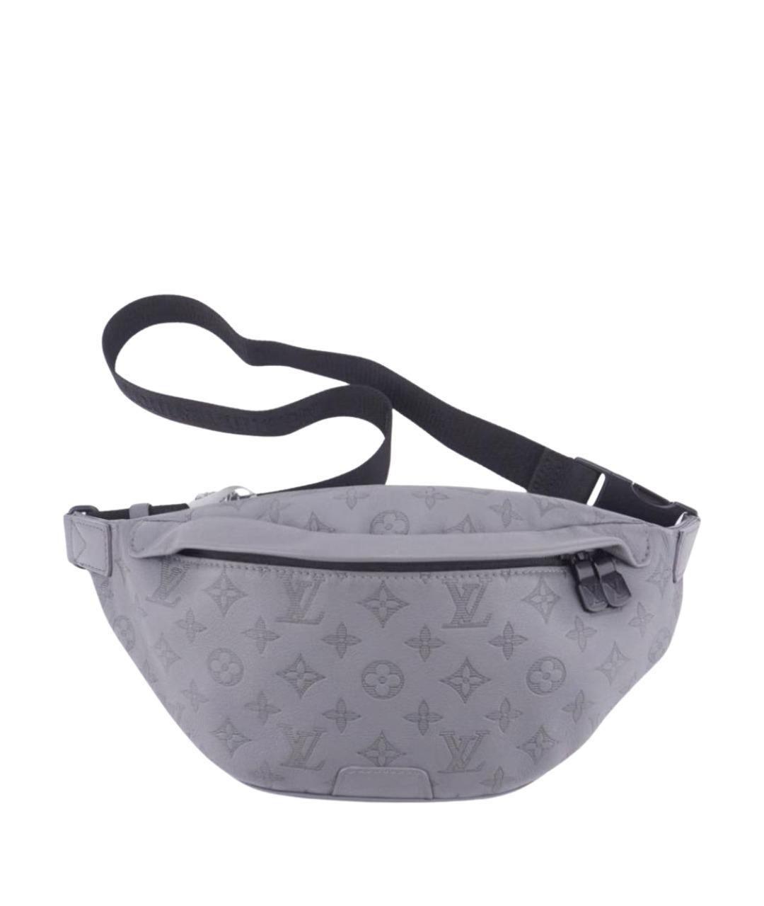 LOUIS VUITTON Серая поясная сумка, фото 1