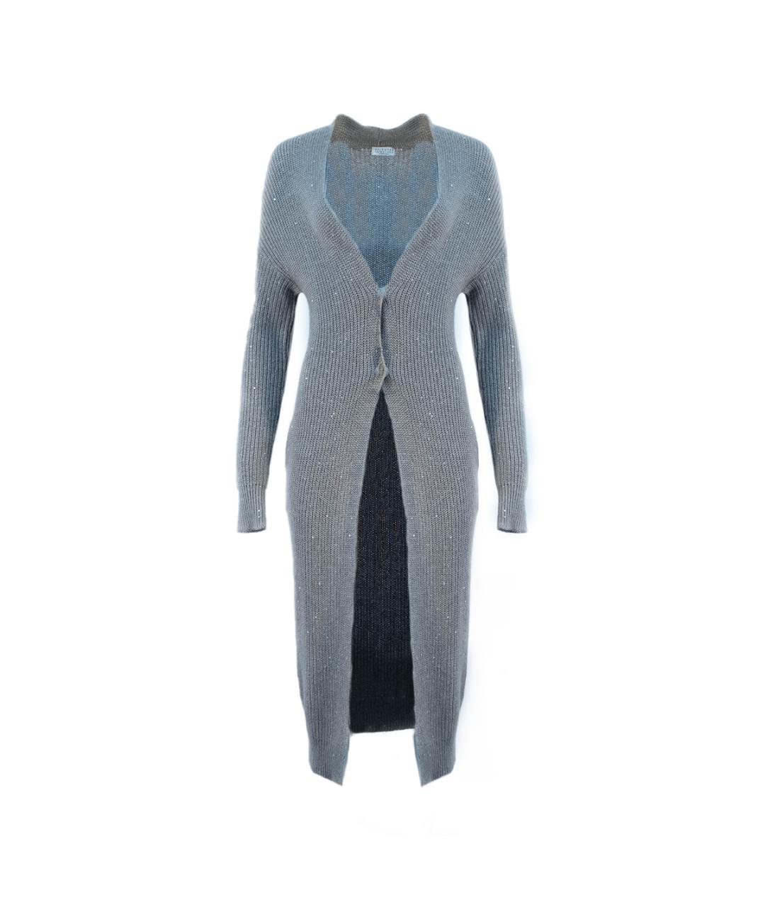 BRUNELLO CUCINELLI Бежевый кашемировый кардиган, фото 1