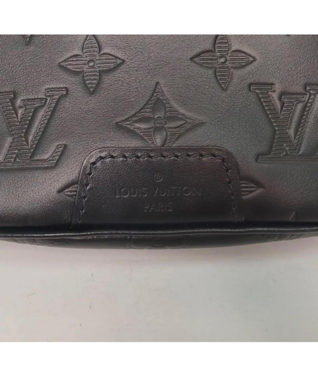 LOUIS VUITTON Черная поясная сумка, фото 4