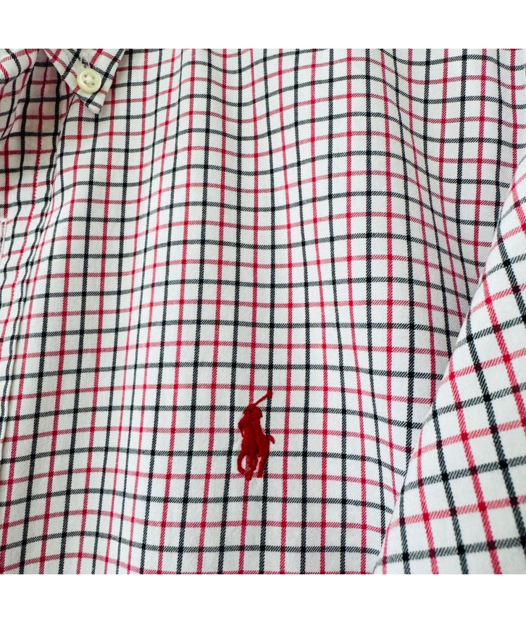 POLO RALPH LAUREN Розовая хлопковая классическая рубашка, фото 6