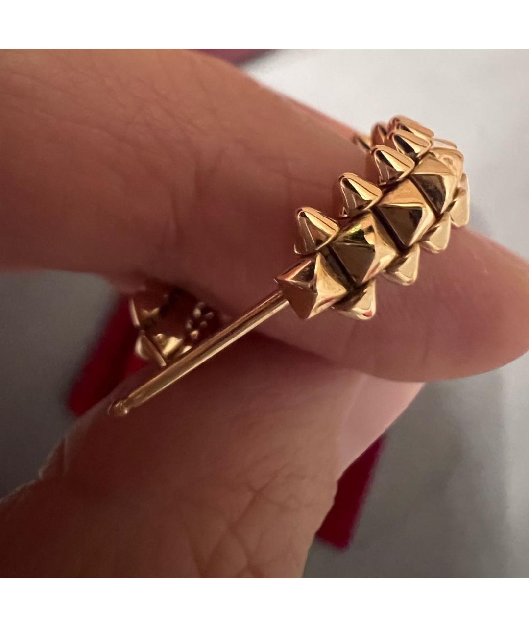 CARTIER Золотые серьги из розового золота, фото 8