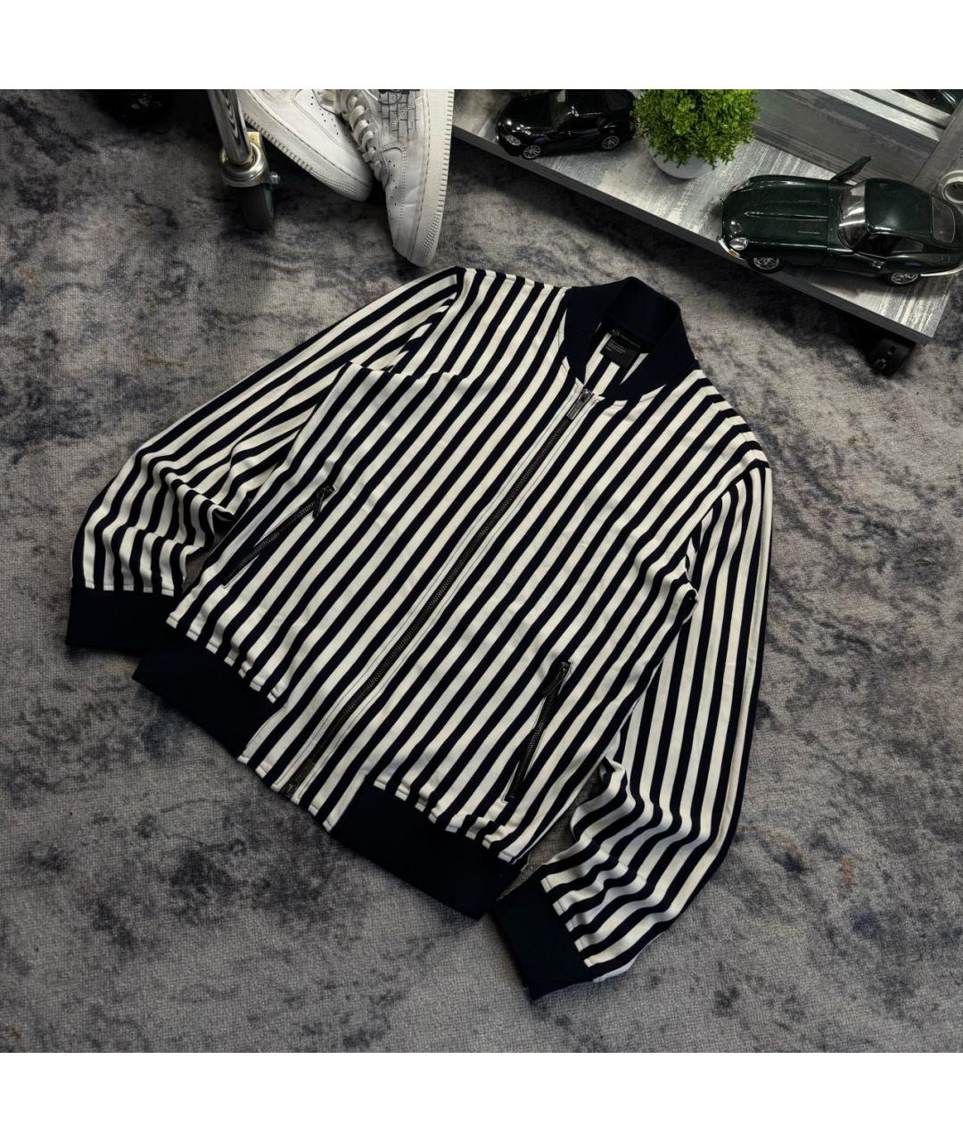 ARMANI EXCHANGE Белый вискозный джемпер / свитер, фото 2