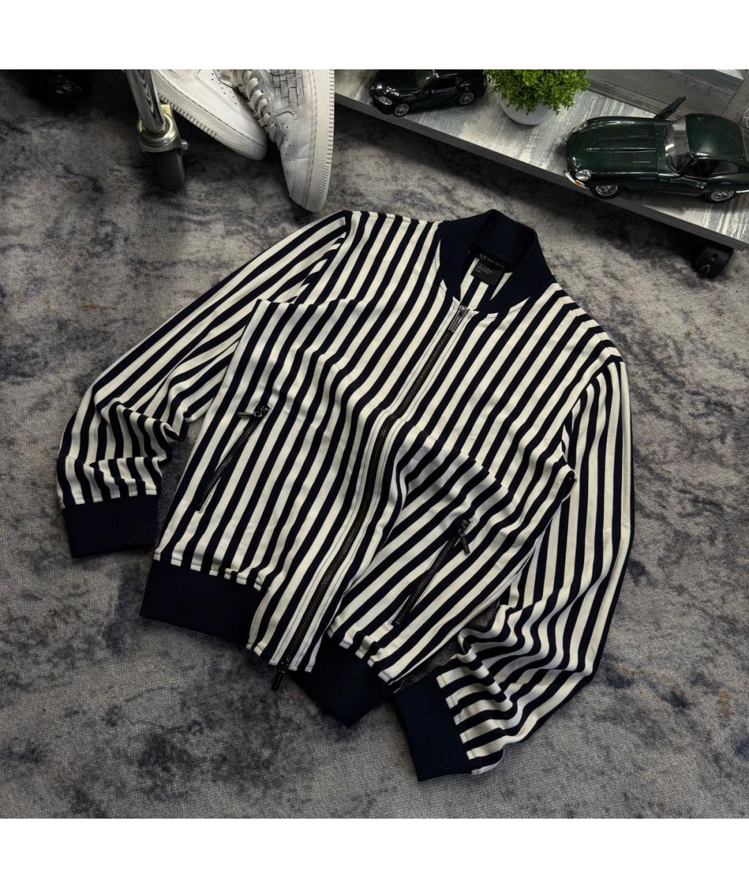 ARMANI EXCHANGE Белый вискозный джемпер / свитер, фото 3