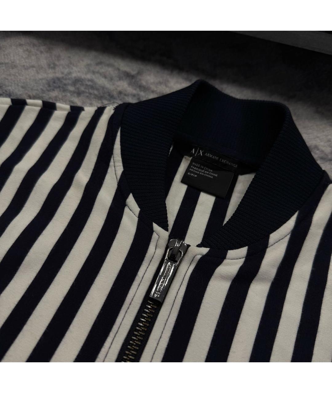 ARMANI EXCHANGE Белый вискозный джемпер / свитер, фото 5