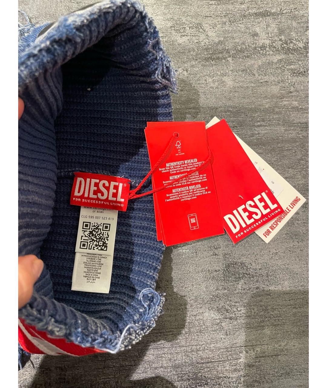 DIESEL Хлопковая шапка, фото 4