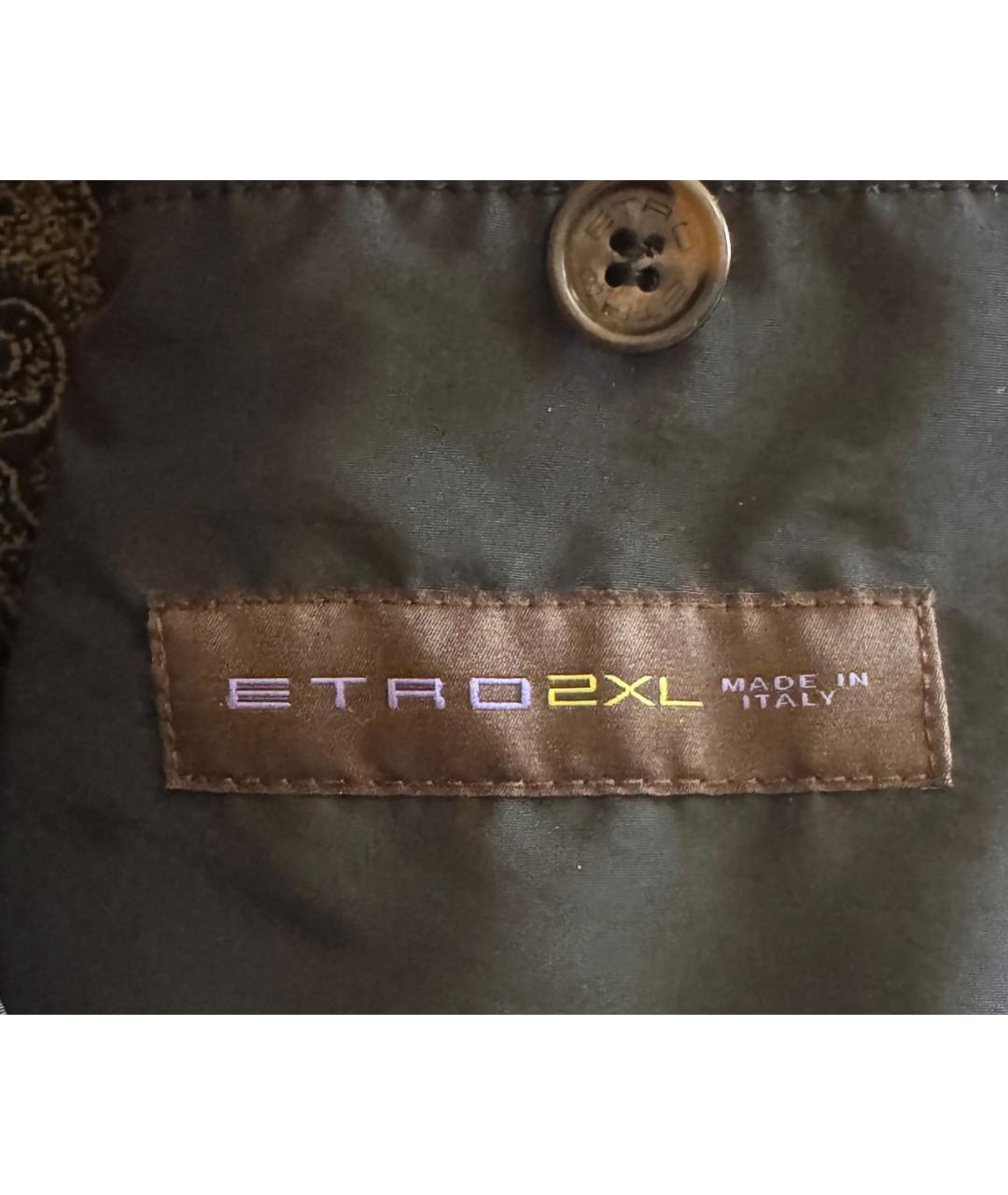 ETRO Черная полиамидовая куртка, фото 8