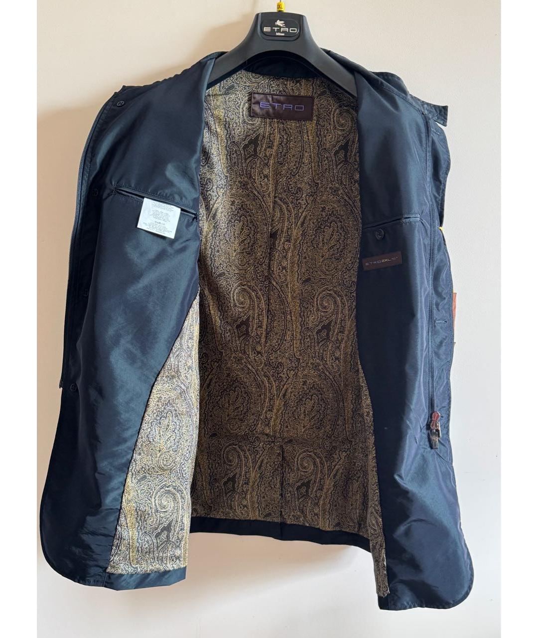 ETRO Черная полиамидовая куртка, фото 4