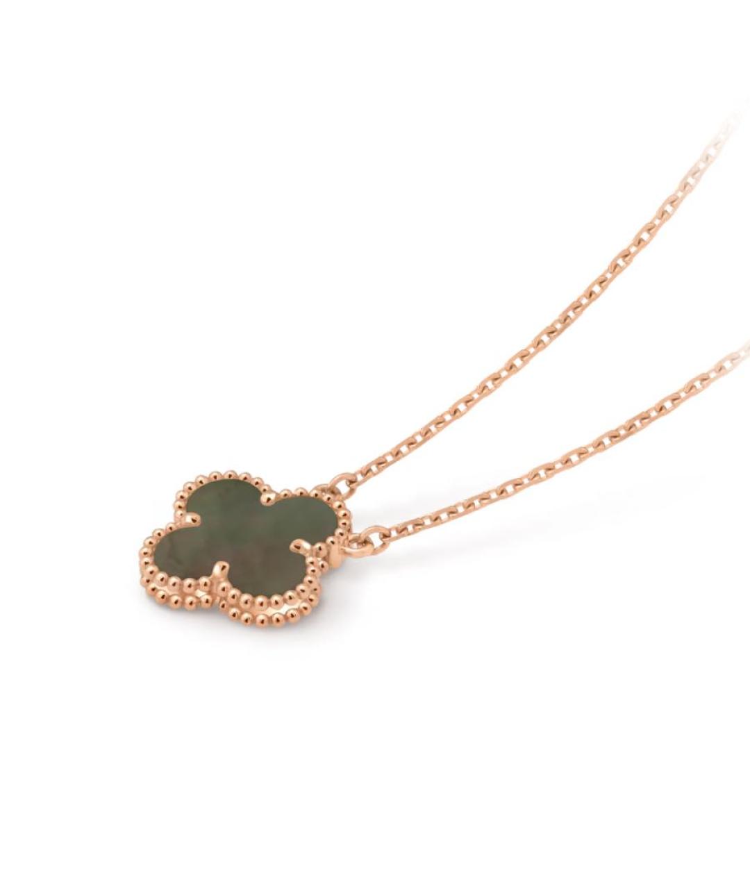 VAN CLEEF & ARPELS Серая подвеска из розового золота, фото 5