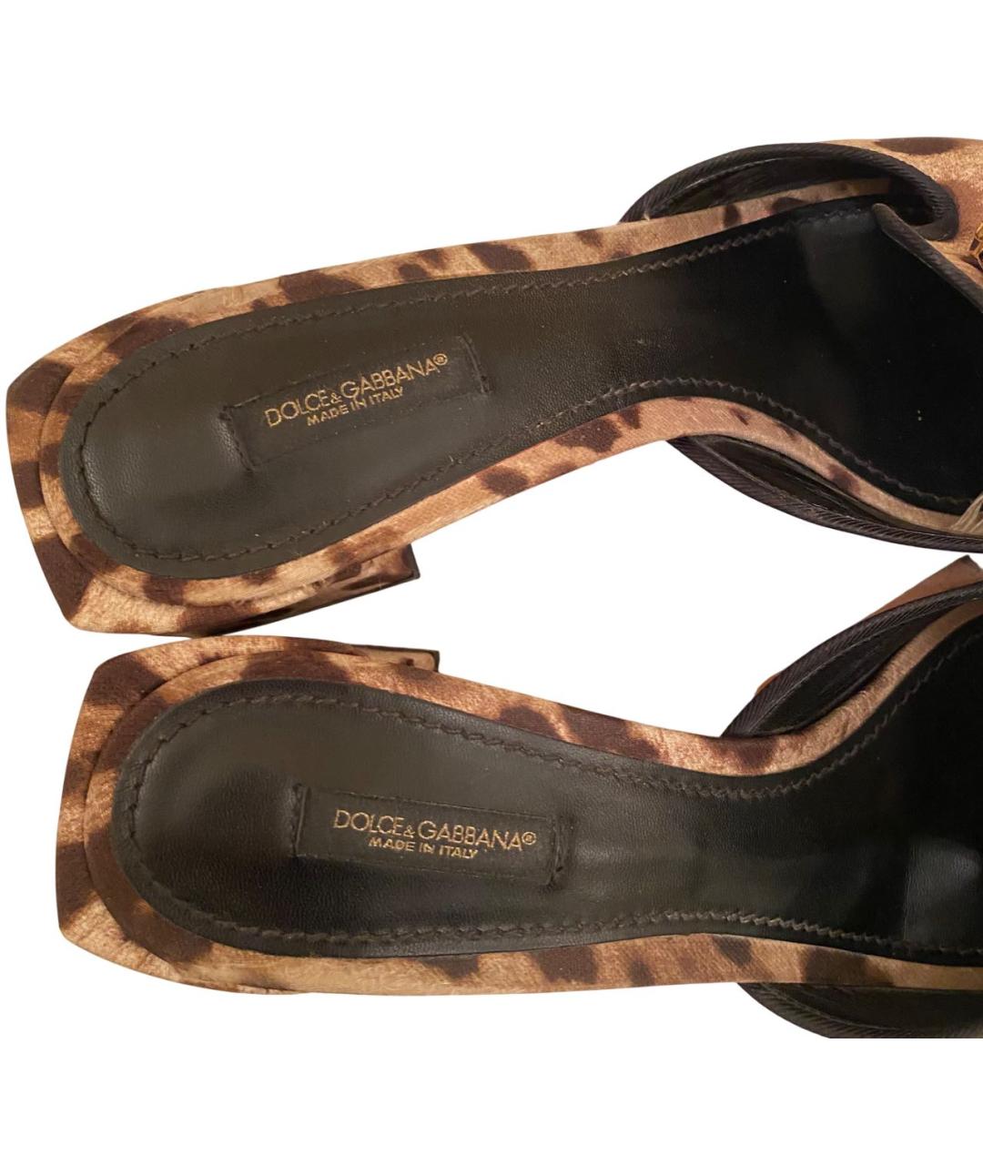 DOLCE&GABBANA Мульти мюли, фото 5