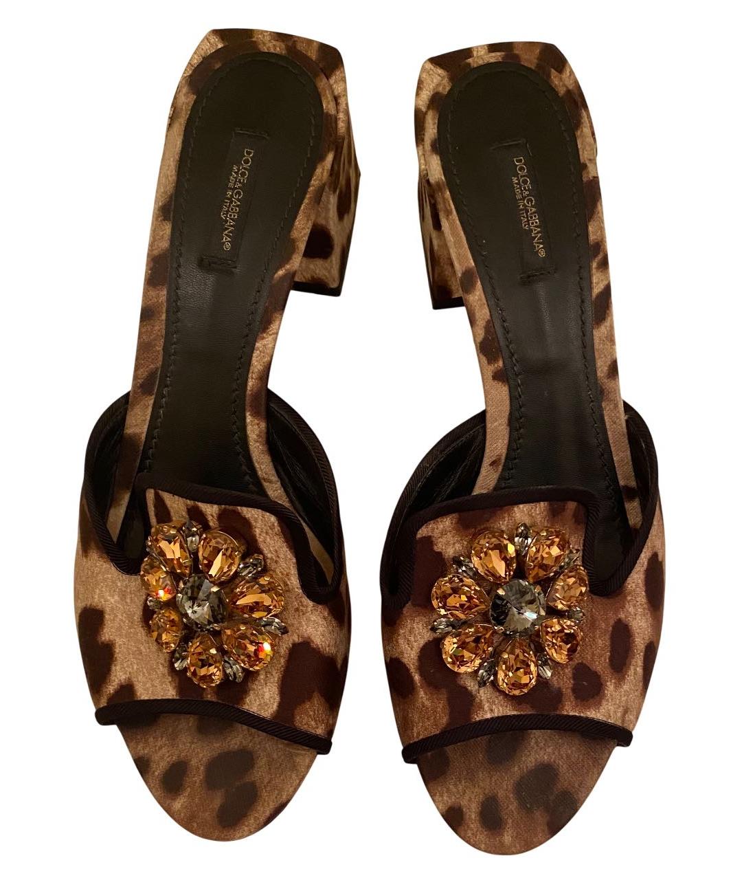 DOLCE&GABBANA Мульти мюли, фото 2