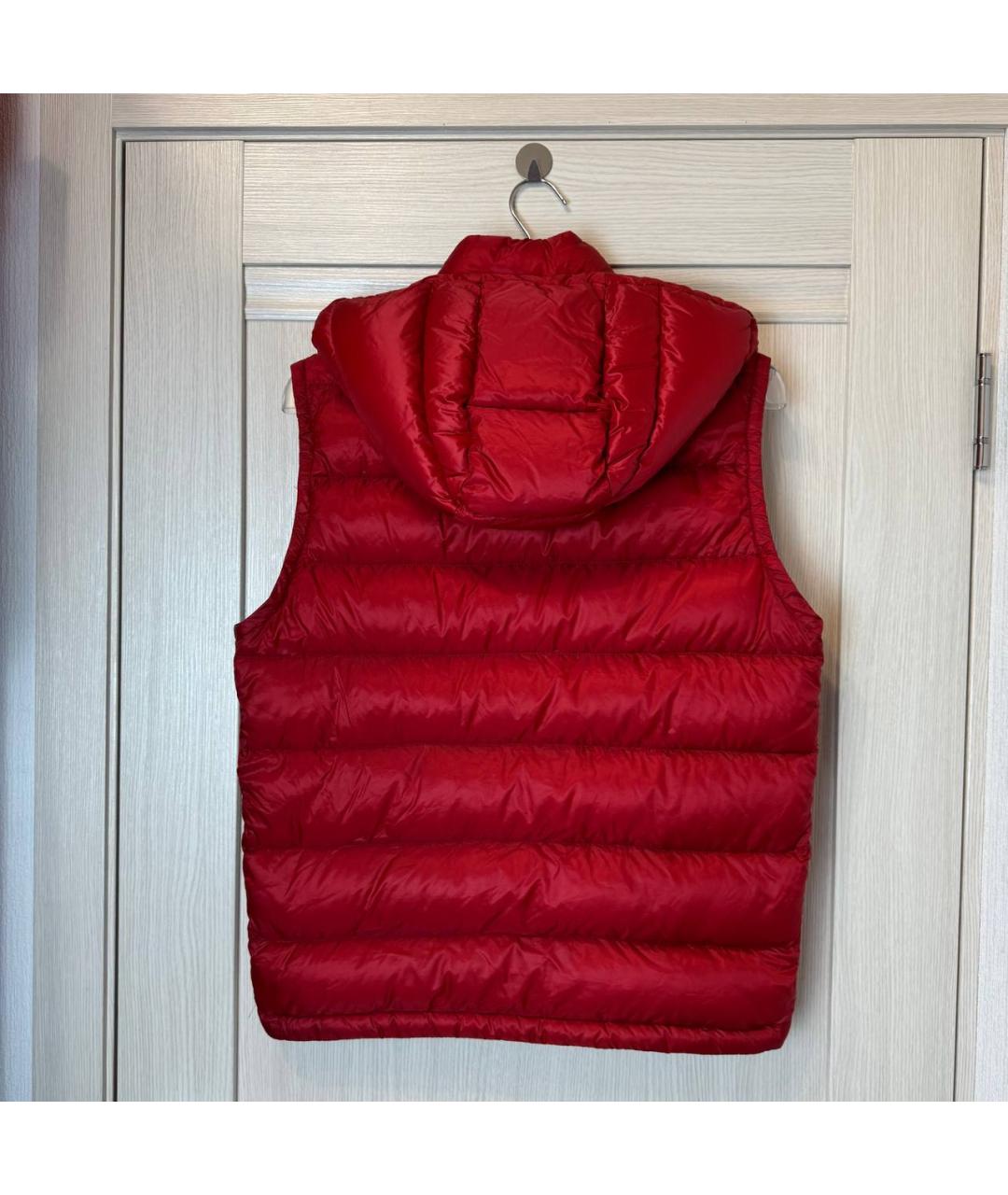 MONCLER Красный жилет, фото 4