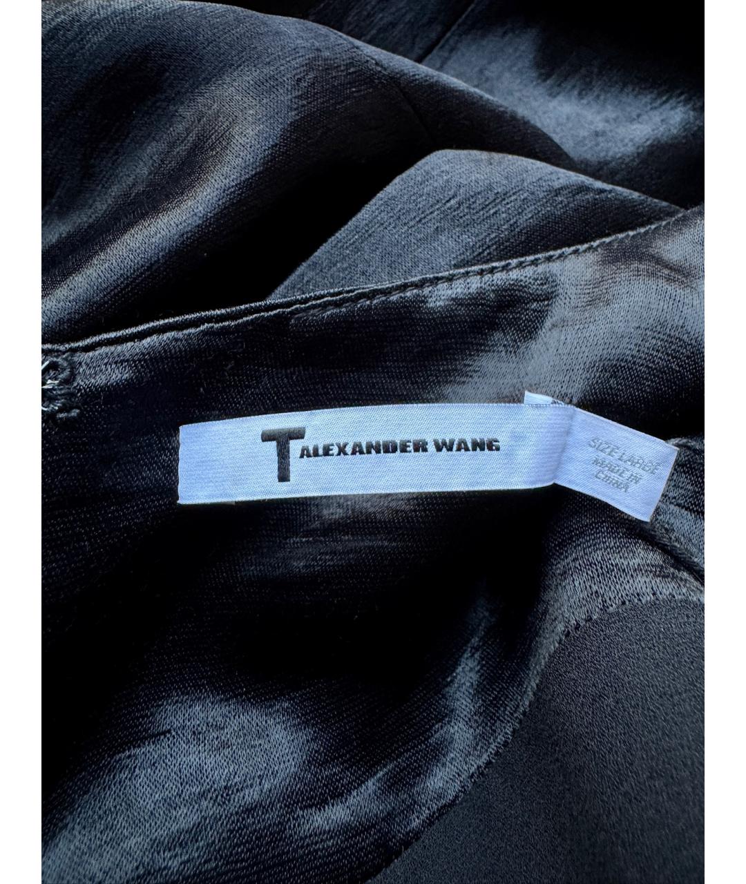 ALEXANDER WANG Черная футболка, фото 5