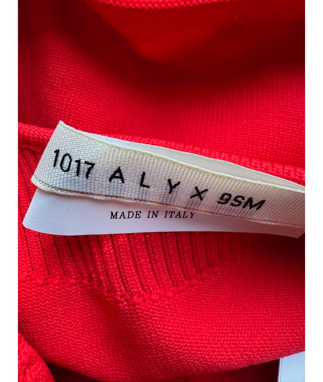 1017 ALYX 9SM Красная майка, фото 6
