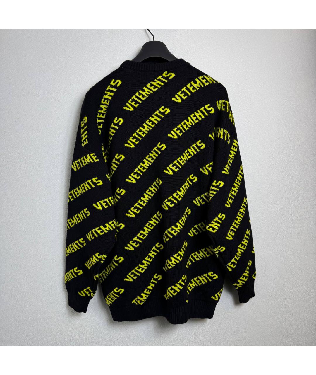 VETEMENTS Черный джемпер / свитер, фото 9