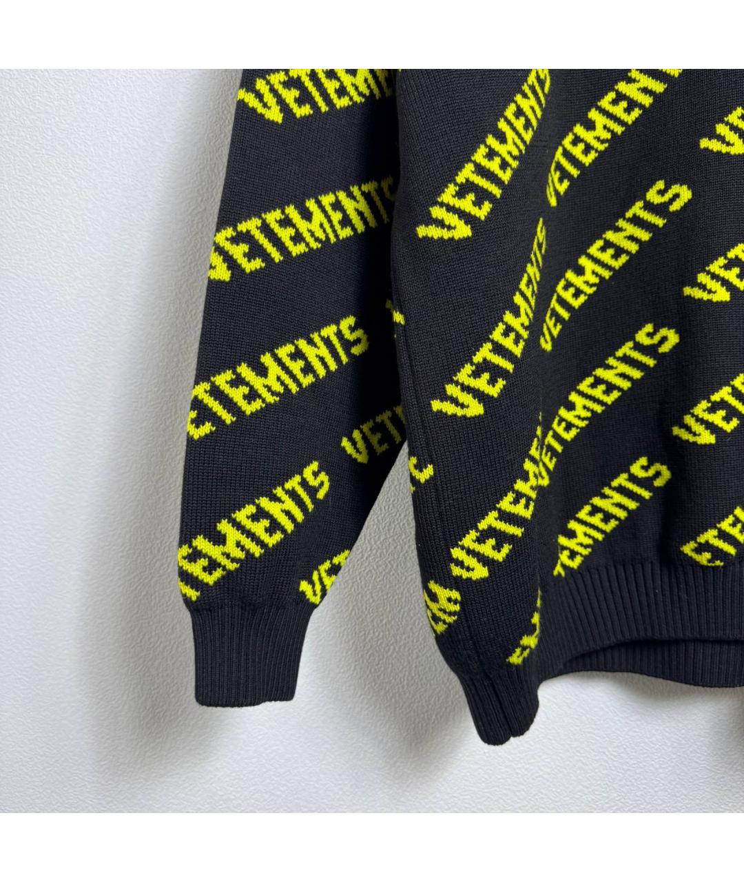 VETEMENTS Черный джемпер / свитер, фото 5
