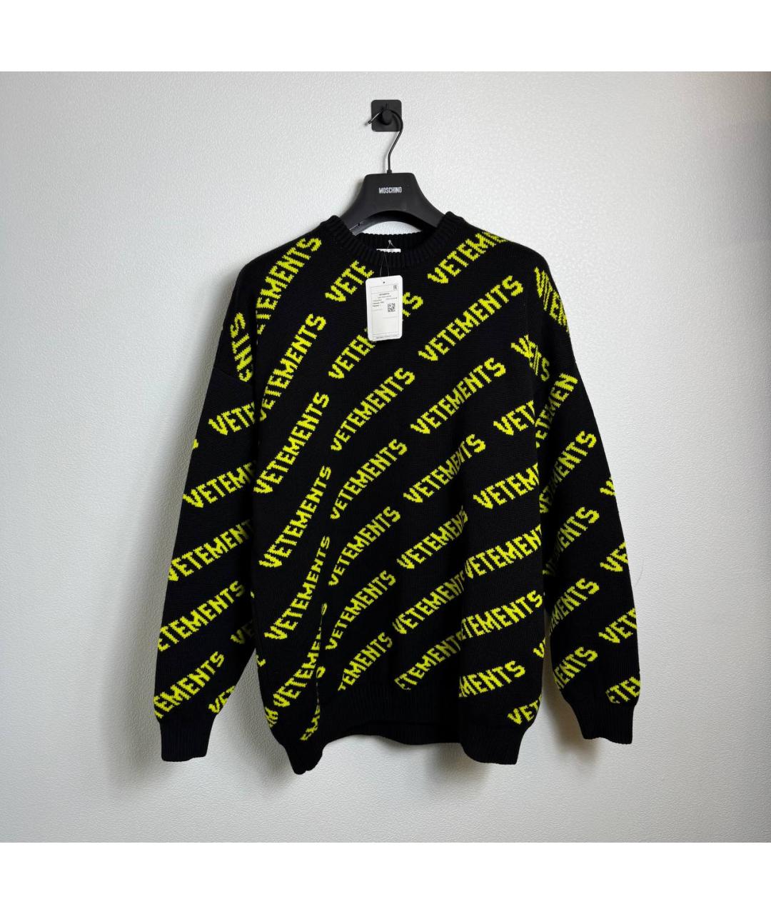 VETEMENTS Черный джемпер / свитер, фото 10